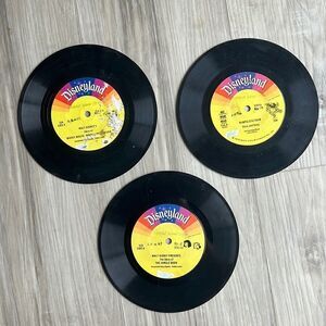 Disneyland Vintage 70’s Records Book & Song on Tape Set of Three, Mickey